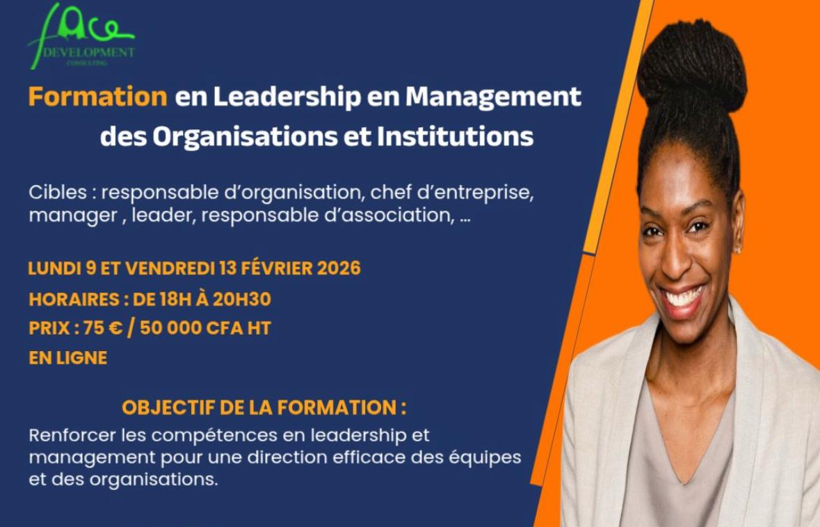 LEADERSHIP EN MANAGEMENT DES ORGANISATIONS ET INSTITUTIONS