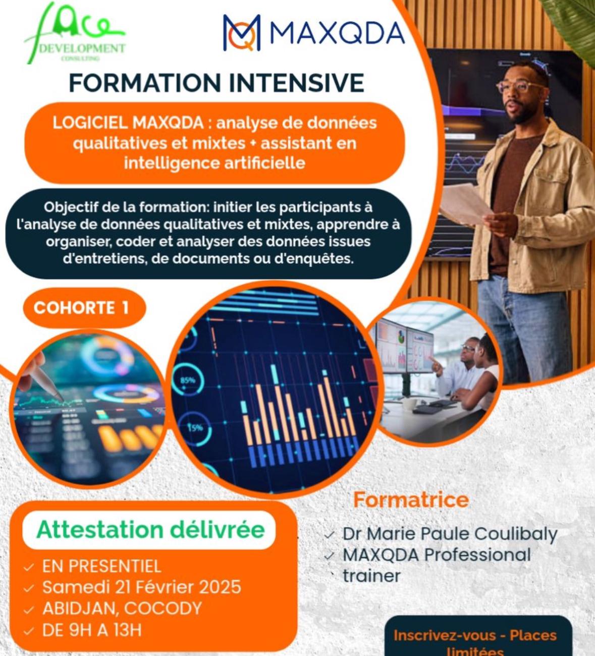 LOGICIEL MAXQDA : ANALYSE DE DONNÉES QUALITATIVES ET MIXTES + ASSISTANT INTELLIGENCE ARTIFICIELLE